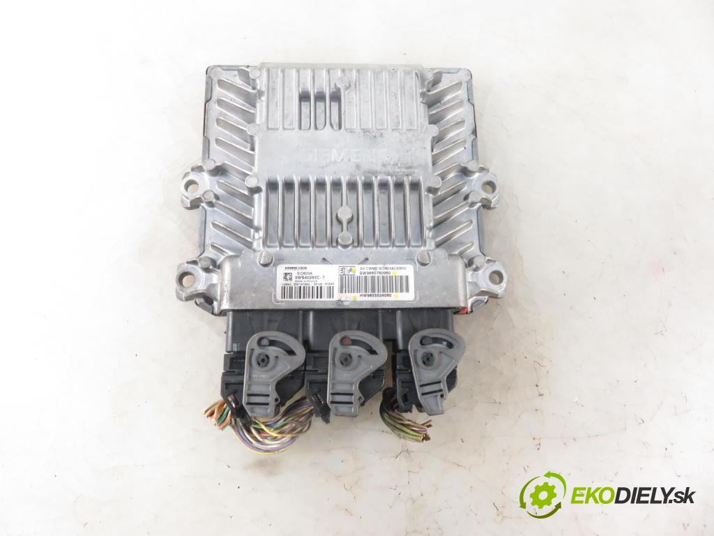 PEUGEOT 407 (6D_) SEDAN 2006 100,00 2.0 HDi 135 - RHR 1997,00 Riadiaca jednotka Motor SW9660780980 ; HW9655534080