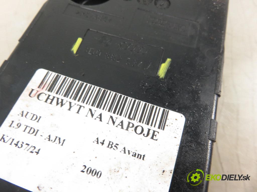 AUDI A4 Avant (8D5, B5) KOMBI 2000 85,00 1.9 TDI - AJM 1896,00 Držiak na nápoje 8D0862534A (Úchyty, držiaky na nápoje)