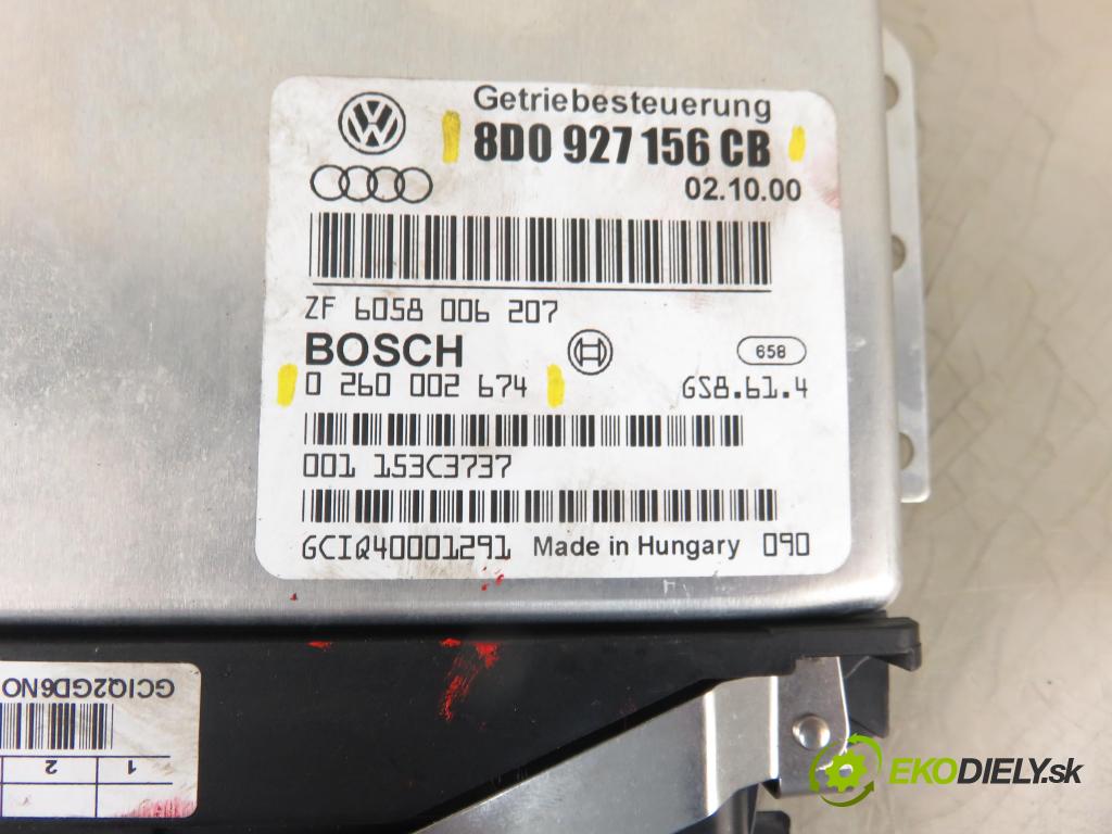 AUDI A4 Avant (8D5, B5) KOMBI 2000 85,00 1.9 TDI - AJM 1896,00 řídící jednotka převodovky 8D0927156CB ; 0260002674