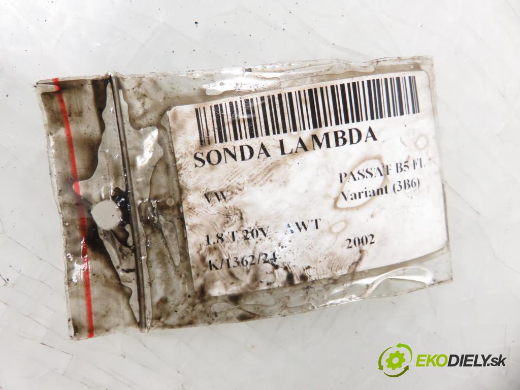 VW PASSAT B5.5 Variant (3B6) KOMBI 2002 110,00 1.8 T 20V - AWT 1781,00 sonda lambda 0258007090 ; 06B906265D (Lambda sondy)