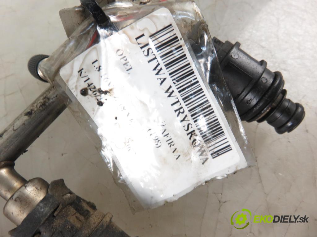 OPEL ZAFIRA A Nadwozie Wielkopojemne (MPV) (T98)  MINIVAN 2002 92,00 1.8 16V 125 - Z 18 XE 1796,00 Lišta vstrekovacia 90536149 ; 5WK93151 (Vstrekovacie lišty)