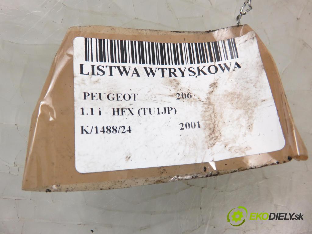 PEUGEOT 206 liftback (2A/C) HB 2001 440,00 1.1 i - HFX (TU1JP) 1124,00 Lišta vstrekovacia 9628982980D (Vstrekovacie lišty)