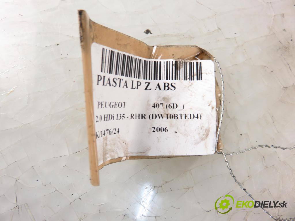PEUGEOT 407 (6D_) SEDAN 2006 100,00 2.0 HDi 135 - RHR 1997,00 náboj LP ABS