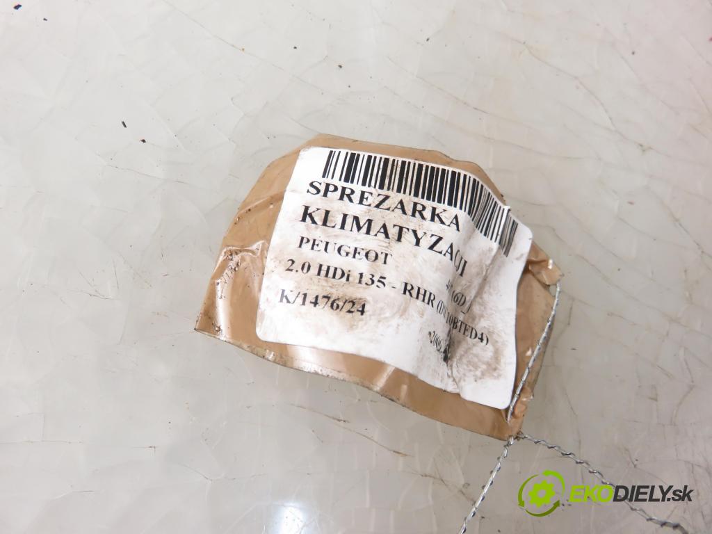 PEUGEOT 407 (6D_) SEDAN 2006 100,00 2.0 HDi 135 - RHR 1997,00 KOMPRESOR: klimatizace 9648138980 (Kompresory)