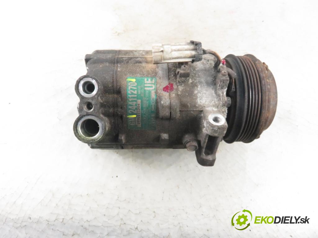 OPEL VECTRA C GTS (Z02) LIFTBACK 2004 90,00 1.8 16V 122 - Z 18 XE 1796,00 KOMPRESOR: klimatizace 24411270 (Kompresory)