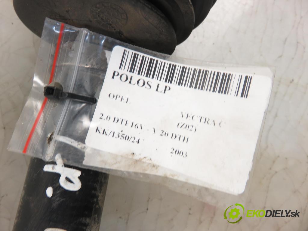 OPEL VECTRA C (Z02) SEDAN 2003 74,00 2.0 DTI 16V 101 - Y 20 DTH 1995,00 Poloos LP