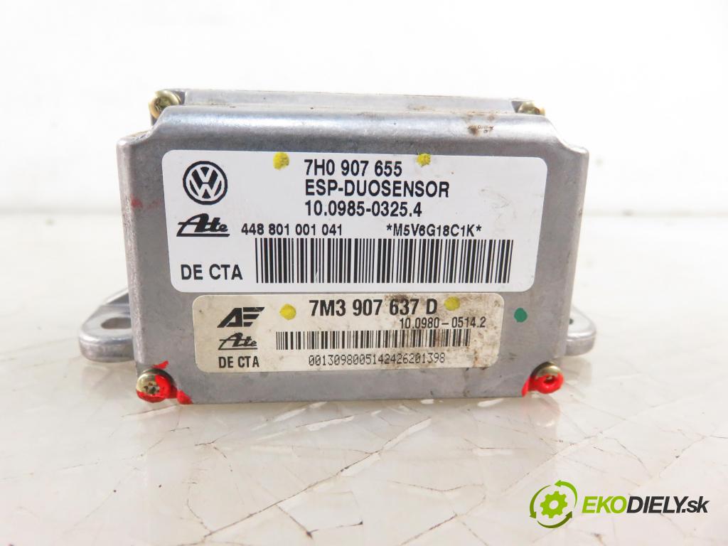 VW SHARAN (7M8, 7M9, 7M6) MINIVAN 2006 85,00 1.9 TDI - BVK 1896,00 snímač ESP 7H0907655 ; 7M3907637D