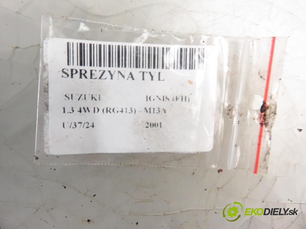 SUZUKI IGNIS (FH) HB 2001 61,00 1.3 4WD 83 (RG413) - M13A 1328,00 Pružina zadné