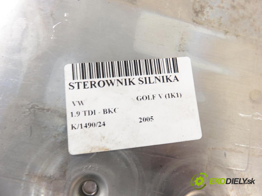 VW GOLF V (1K1) HB 2005 77,00 1.9 TDI PD 105 - BKC 1896,00 Riadiaca jednotka Motor 03G906016CB ; 0281011900