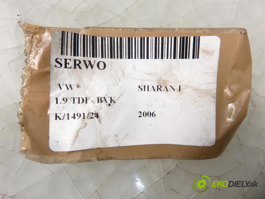VW SHARAN (7M8, 7M9, 7M6) MINIVAN 2006 85,00 1.9 TDI - BVK 1896,00 Posilovač 7M3612100K ; 3M212B195DB ; 03785947014 (Servočerpadlá, pumpy riadenia)