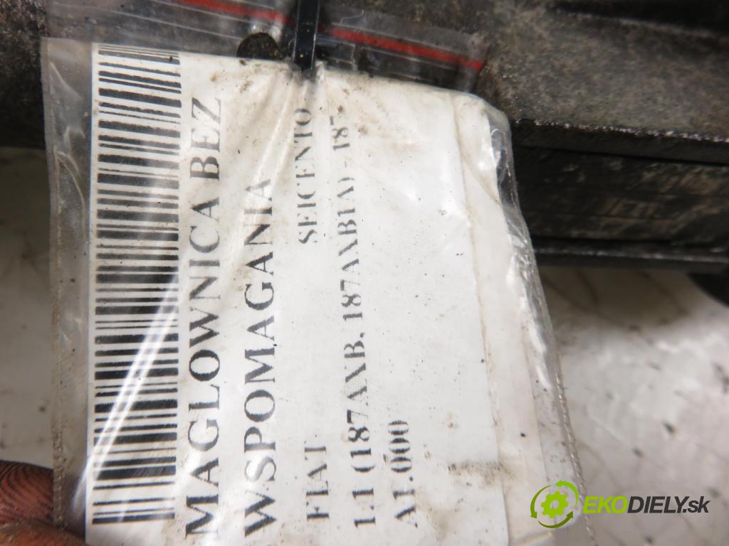 FIAT SEICENTO / 600 (187_) HB 2004 40,00 1.1 54 - 187 A1.000 1108,00 Riadenie bez servočerpadlo 