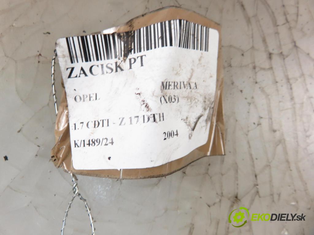 OPEL MERIVA A nadwozie wielkoprzestrzenne (MPV) (X03) MINIVAN 2004 74,00 1.7 CDTI 100 - Z 17 DTH 1686,00 Brzdič strmeň pravé zadné
