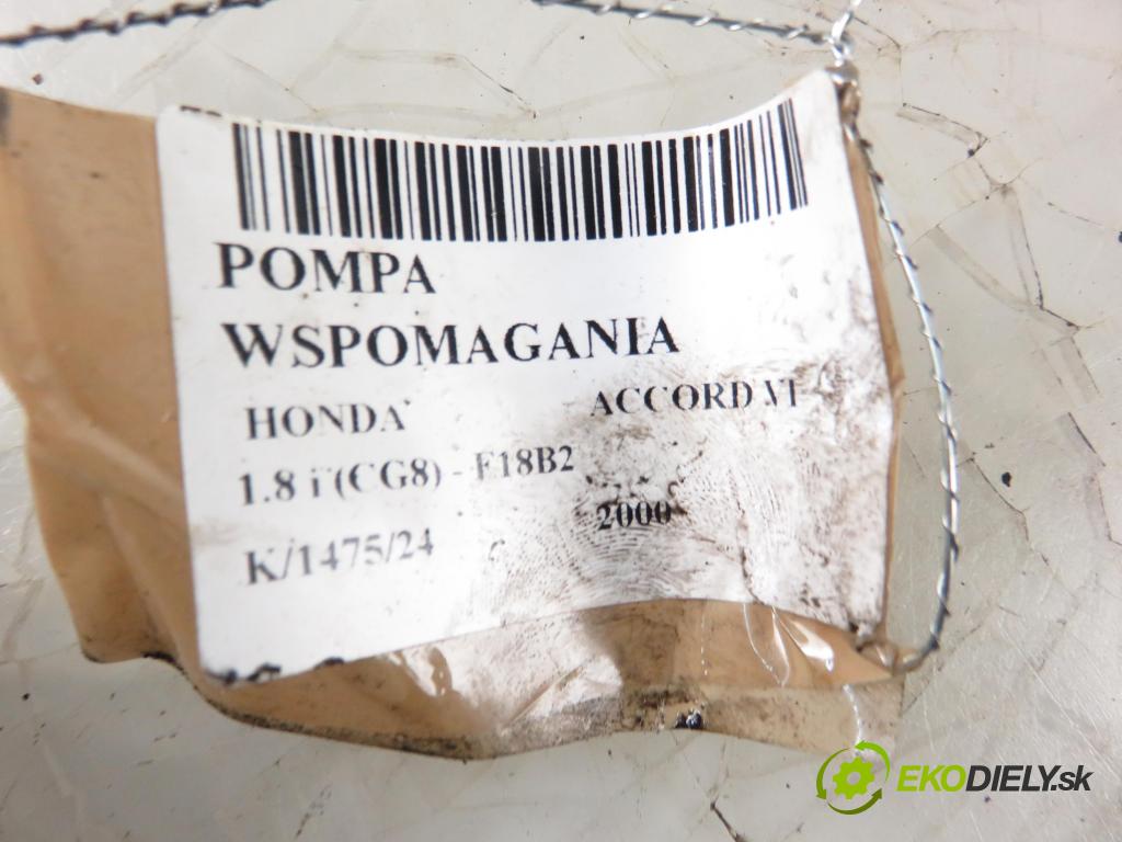 HONDA ACCORD VI (CK, CG, CH, CF8) SEDAN 2000 100,00 1.8 i (CG8) - F18B2 1850,00 Pumpa servočerpadlo (Servočerpadlá, pumpy riadenia)