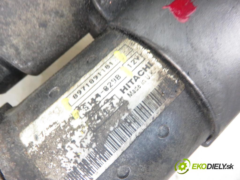 OPEL MERIVA A nadwozie wielkoprzestrzenne (MPV) (X03) MINIVAN 2004 74,00 1.7 CDTI 100 - Z 17 DTH 1686,00 Štartér 8971891181 ; S114829B (Štartéry)