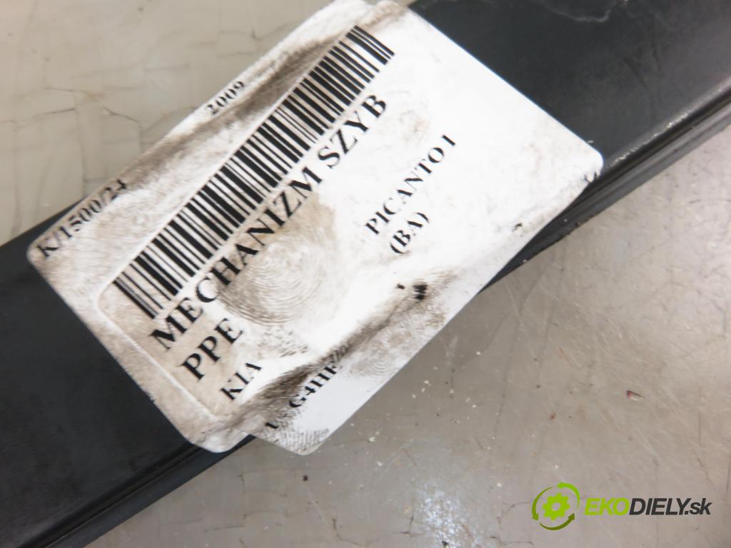 KIA PICANTO (BA) HB 2009 46,00 1.0 12V 63 - G4HE 999,00 mechanismus oken PPE 9882007101