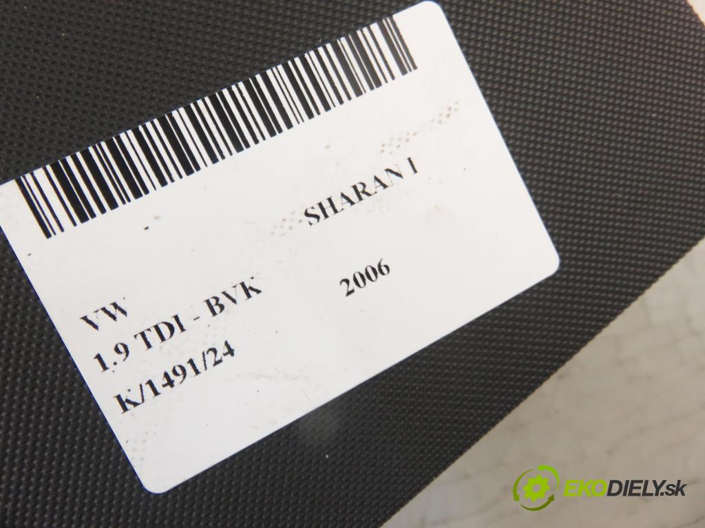 VW SHARAN (7M8, 7M9, 7M6) MINIVAN 2006 85,00 1.9 TDI - BVK 1896,00 Priehradka, kastlík 7M3858337E