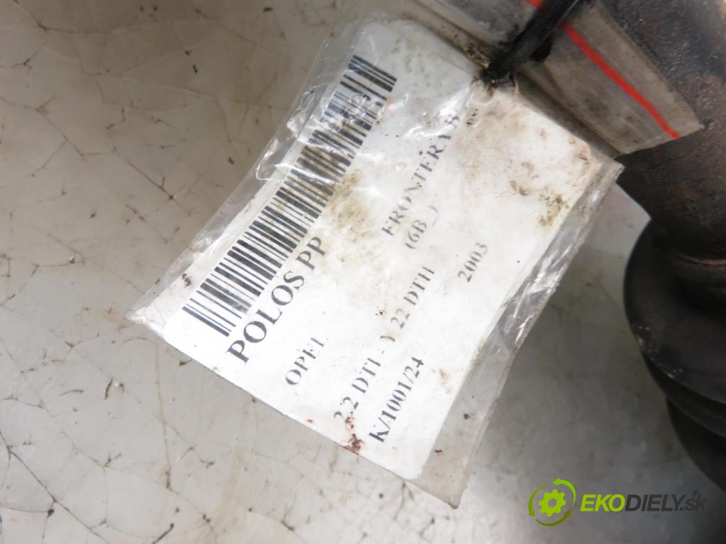 OPEL FRONTERA B (6B_) TERENOWY 2003 0,00 2.2 DTI - Y 22 DTH 2172,00 Poloos PP