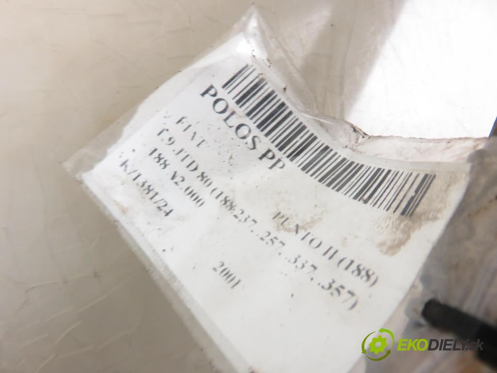 FIAT PUNTO (188_) HB 2001 59,00 1.9 JTD 80 - 188 A2.000 1910,00 Poloos PP