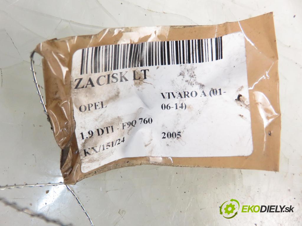 OPEL VIVARO A Autobus (X83) BUS 2005 74,00 1.9 CDTI 101 - F9Q 760 1870,00 Brzdič strmeň LT
