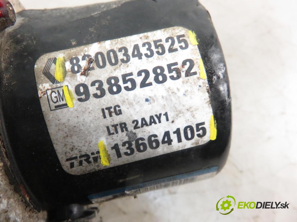 OPEL VIVARO A Autobus (X83) BUS 2005 74,00 1.9 CDTI 101 - F9Q 760 1870,00 Pumpa ABS 13664105 ; 8200343525 ; 93852852 (Pumpy ABS)