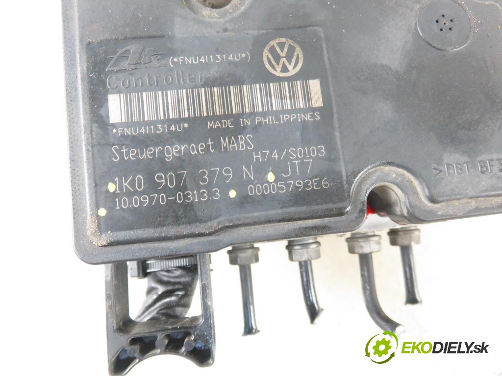 VW GOLF V (1K1) HB 2005 77,00 1.9 TDI PD 105 - BKC 1896,00 Pumpa ABS 1K0907379N ; 10097003133 (Pumpy ABS)