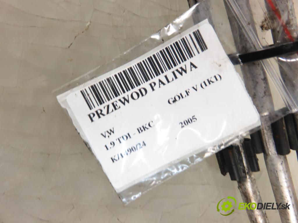 VW GOLF V (1K1) HB 2005 77,00 1.9 TDI PD 105 - BKC 1896,00 rúrka paliva
