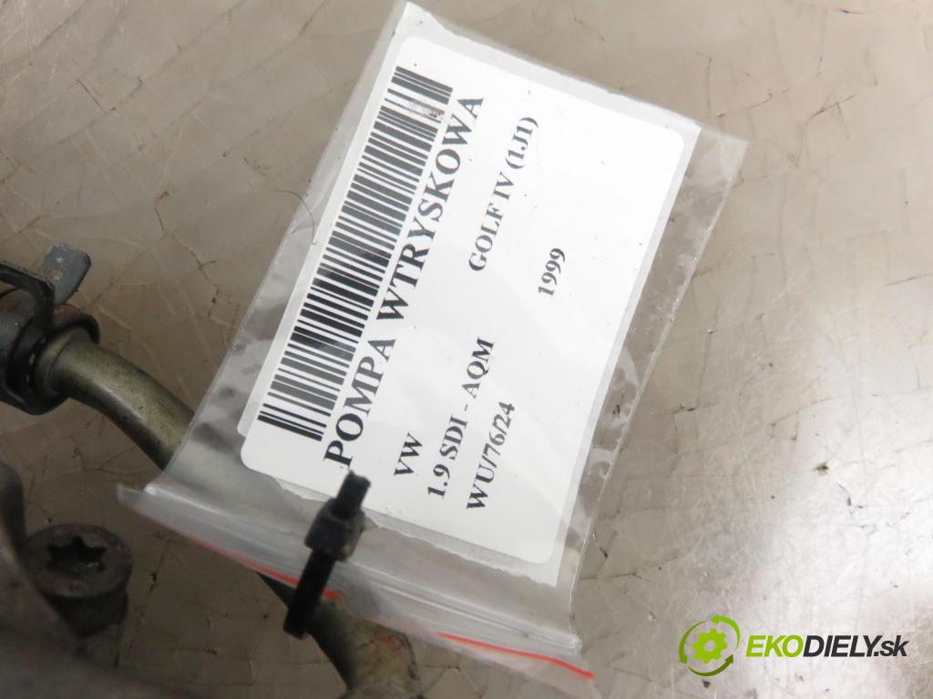 VW GOLF IV (1J1) HB 1999 50,00 1.9 SDI 68 - AQM 1896,00 Pumpa vstrekovacia  (Vstrekovacie čerpadlá)