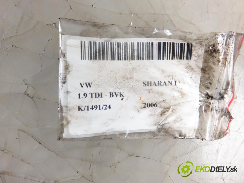 VW SHARAN (7M8, 7M9, 7M6) MINIVAN 2006 85,00 1.9 TDI - BVK 1896,00 Vstrekovač 038130073BP ; 0414720314 (Vstrekovače)