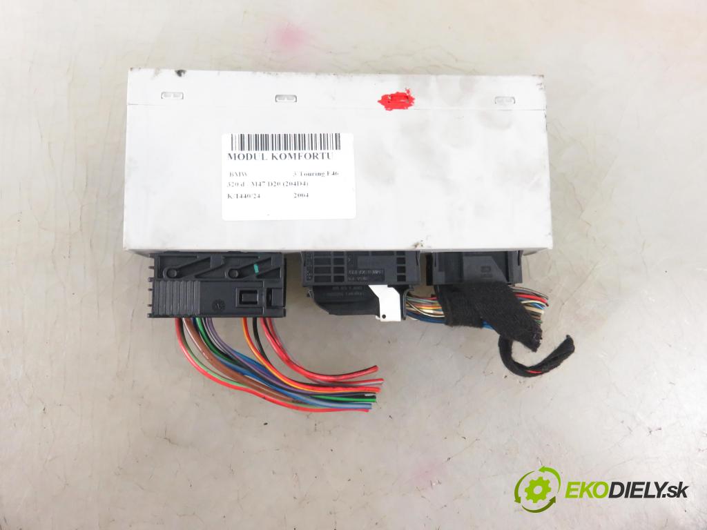 BMW 3 Touring (E46) KOMBI 2004 110,00 320 d 150 - M47 D20 (204D4) 1995,00 MODUL komfortu 6932368 ; 57762110