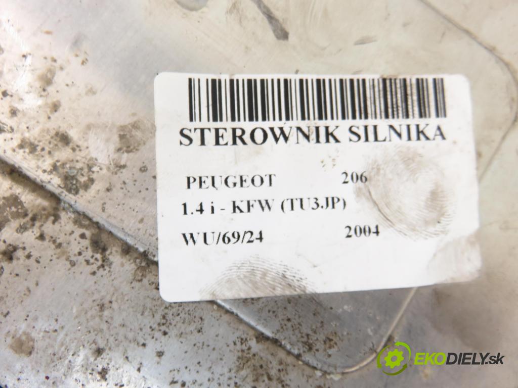 PEUGEOT 206 liftback (2A/C) HB 2004 55,00 1.4 75 - KFW 1360,00 řídící jednotka motora 9637706180 ; 9641815780