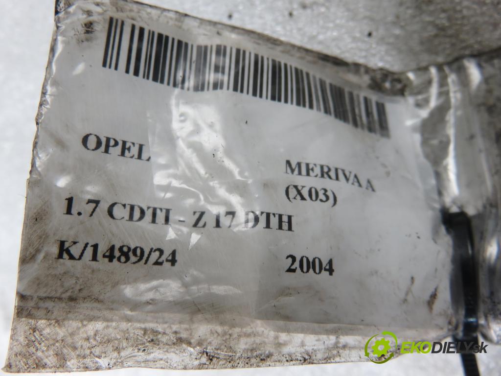 OPEL MERIVA A nadwozie wielkoprzestrzenne (MPV) (X03) MINIVAN 2004 74,00 1.7 CDTI 100 - Z 17 DTH 1686,00 vstrekovač 8973138612 (Vstrekovače)