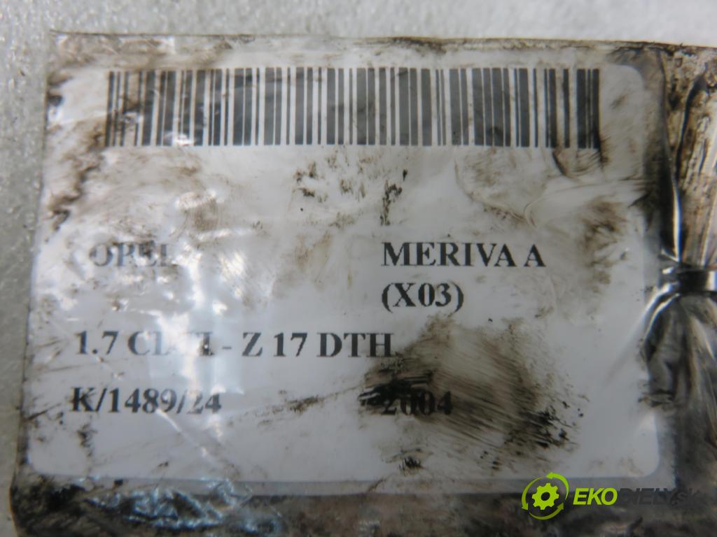 OPEL MERIVA A nadwozie wielkoprzestrzenne (MPV) (X03) MINIVAN 2004 74,00 1.7 CDTI 100 - Z 17 DTH 1686,00 vstrekovač 8973138612 (Vstrekovače)