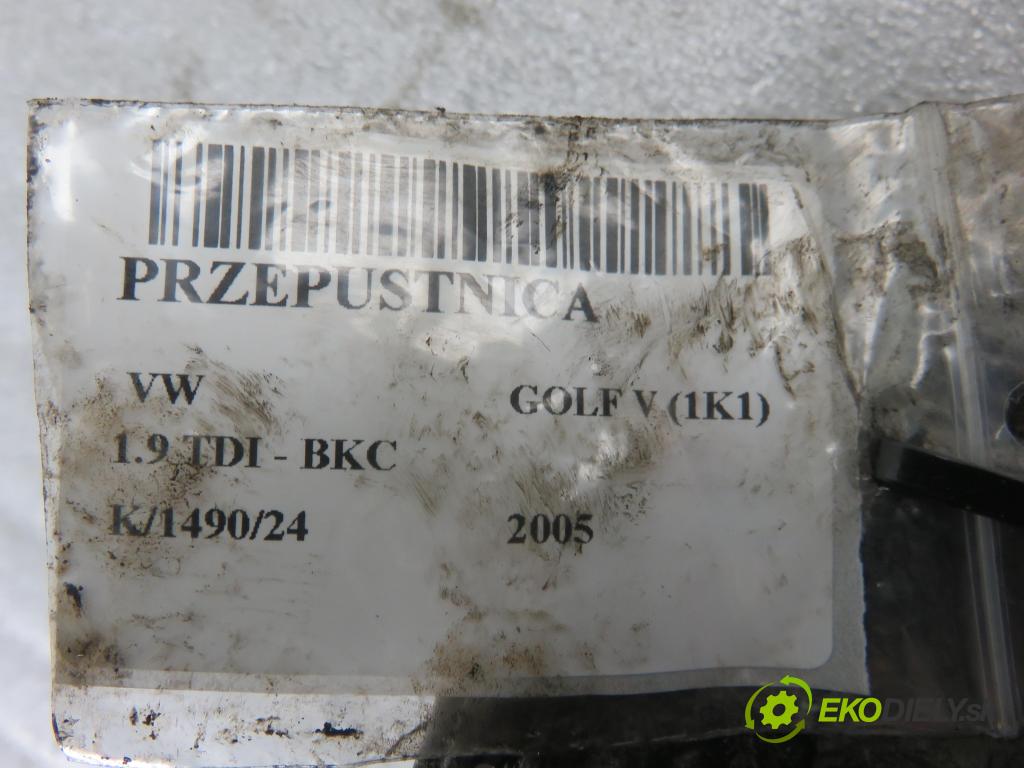 VW GOLF V (1K1) HB 2005 77,00 1.9 TDI PD 105 - BKC 1896,00 Škrtiaca klapka 038128063G (Škrtiace klapky)