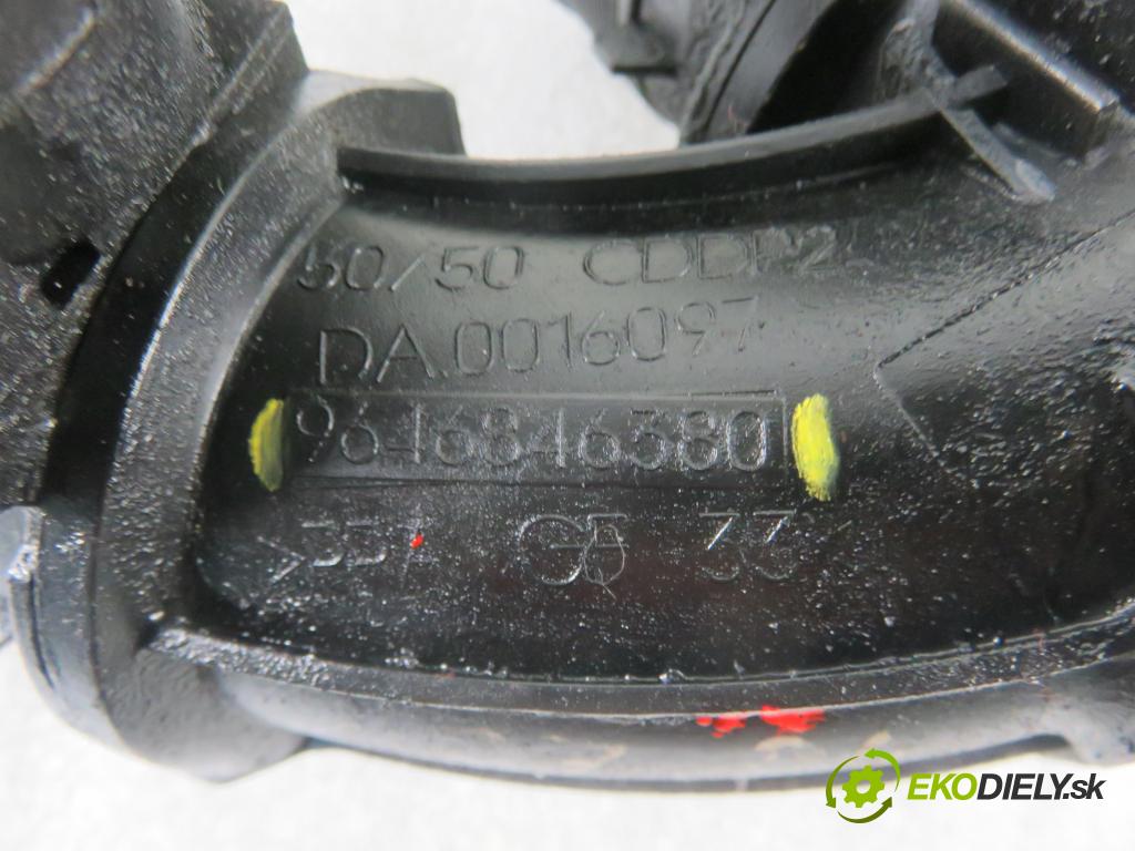 PEUGEOT 407 (6D_) SEDAN 2006 100,00 2.0 HDi 135 - RHR 1997,00 Škrtiaca klapka 9646846380 ; 9639027480 (Škrtiace klapky)