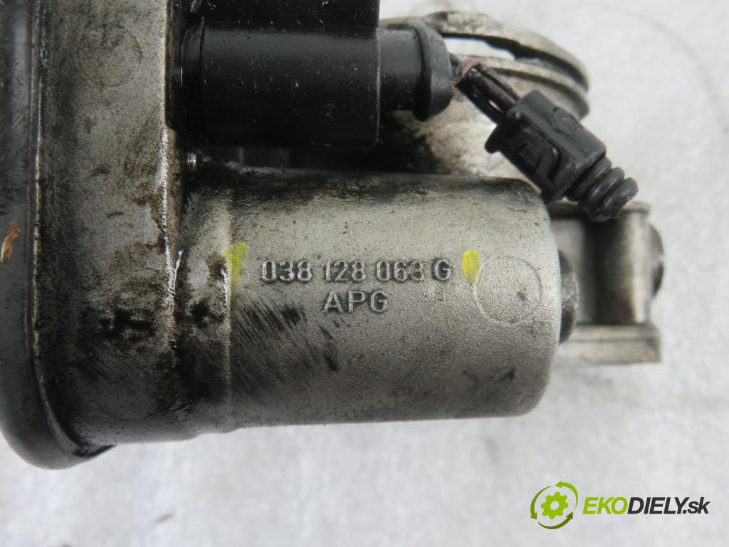 AUDI A3 (8P1) HB 2003 77,00 1.9 TDI PD 105 - BKC 1896,00 Škrtiaca klapka 038128063G (Škrtiace klapky)