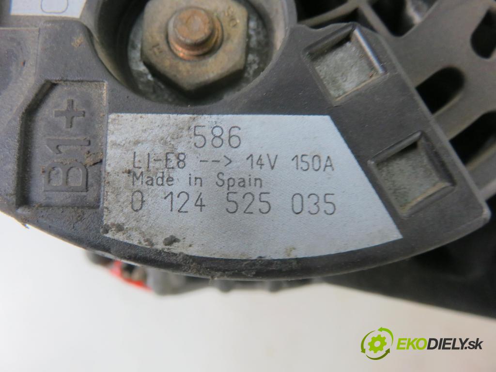 PEUGEOT 307 (3A/C) HB 2005 80,00 1.6 HDi 110 1560,00 Alternátor 9646321880 (Alternátory)