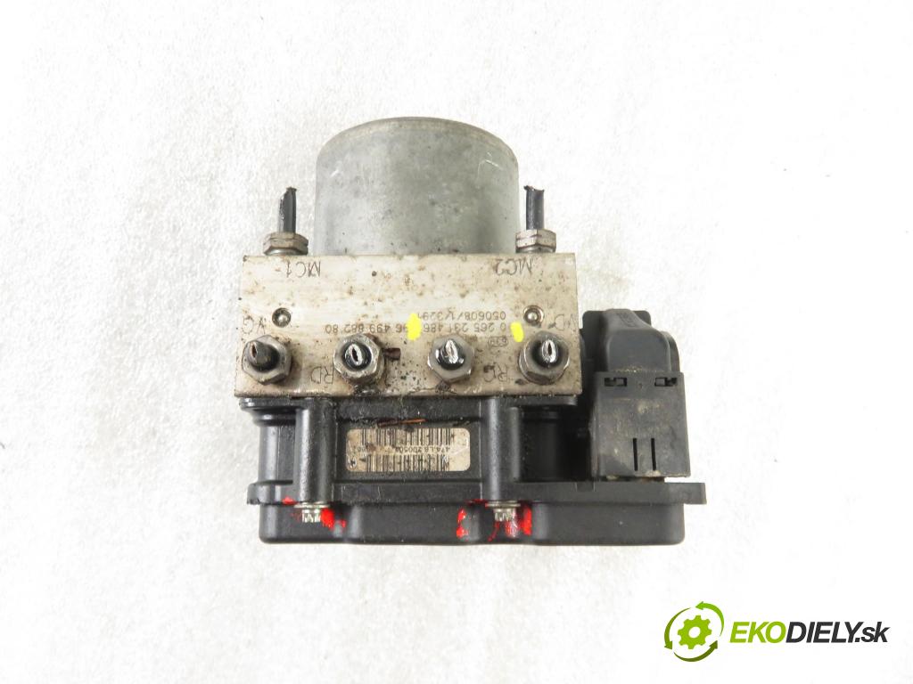 PEUGEOT 307 (3A/C) HB 2005 80,00 1.6 HDi 110 1560,00 Pumpa ABS 9657352780 ; 0265231486 ; 0265800395 (Pumpy ABS)