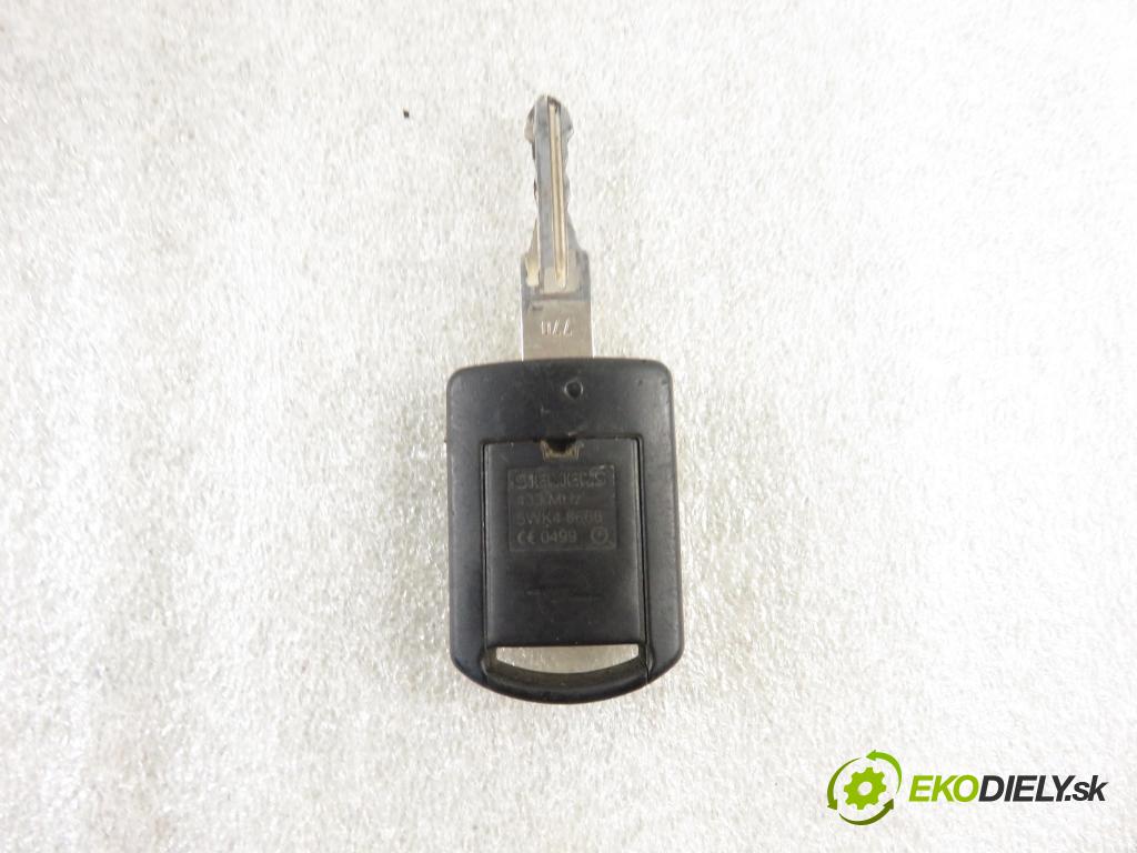 OPEL CORSA C (X01) HB 2003 48,00 1.7 DI - Y 17 DTL 1686,00 spinačka 24445098 ; 5WK4763 (Spínacie skrinky a kľúče)