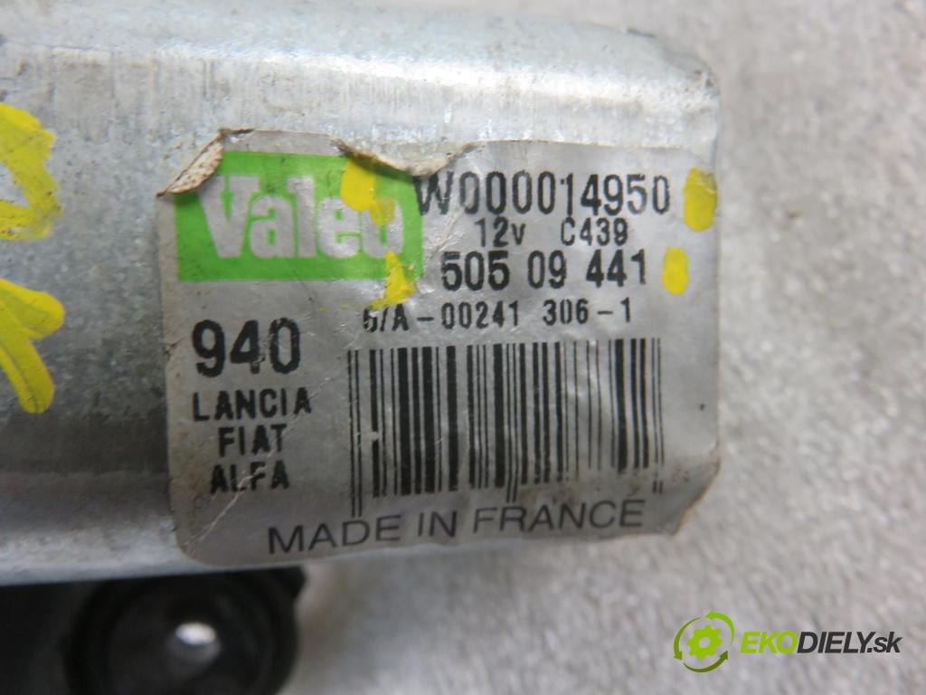 ALFA ROMEO GIULIETTA (940_) HB 2011 77,00 1.6 JTDM (940FXD1A) - 940 A3.000 1598,00 motorek stěrače ZADNÍ: 50509441 ; W000014950