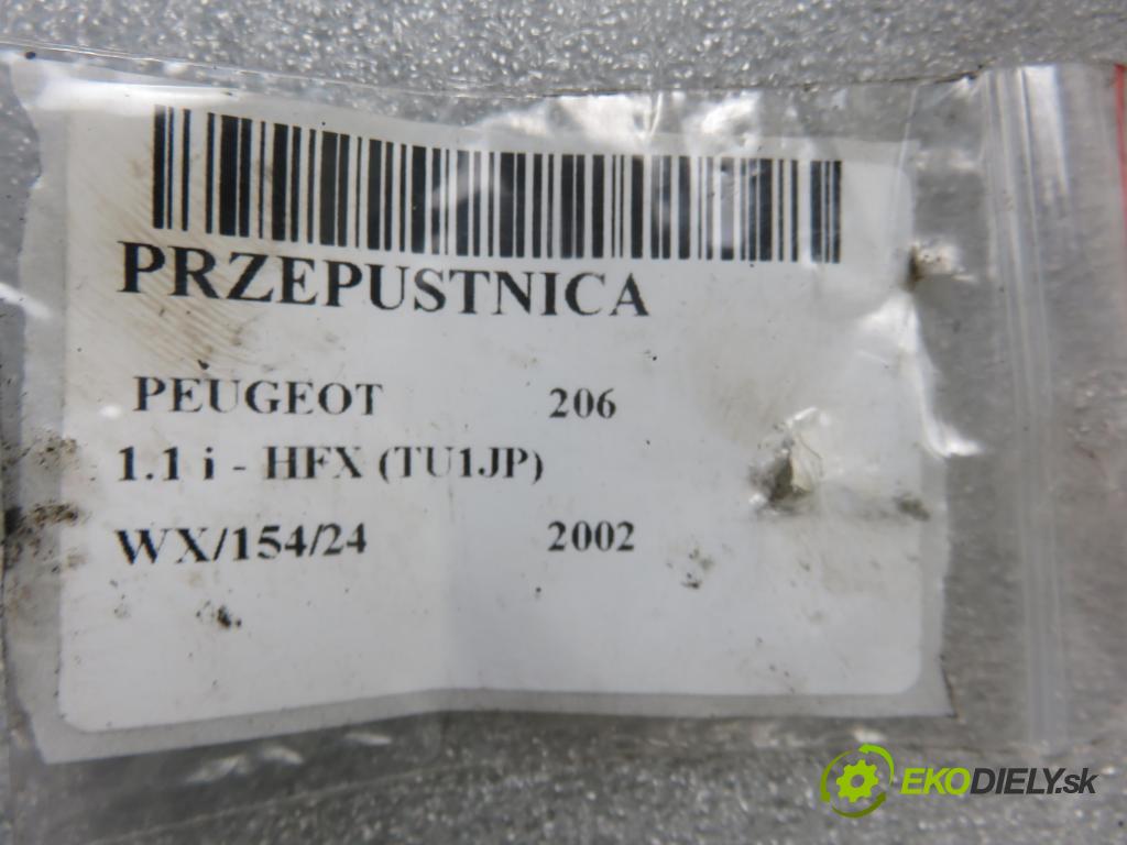 PEUGEOT 206 liftback (2A/C) HB 2002 440,00 1.1 i - HFX (TU1JP) 1124,00 Škrtiaca klapka 9642473280 (Škrtiace klapky)