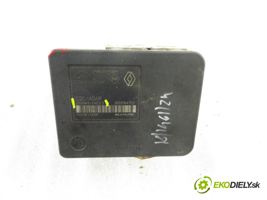 RENAULT LAGUNA II Grandtour (KG0/1_) KOMBI 2002 74,00 1.9 dCi 107 - F9Q 754 1870,00 Pumpa ABS 10096014233 ; 8200159837D ; 10020601054 (Pumpy ABS)