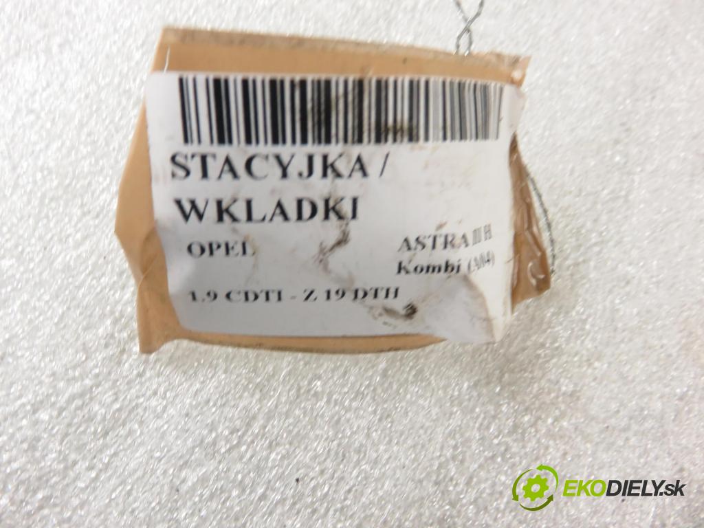 OPEL ASTRA H Kombi (A04) KOMBI 2005 110,00 1.9 CDTI - Z 19 DTH 1910,00 spinačka N0501881 (Spínacie skrinky a kľúče)