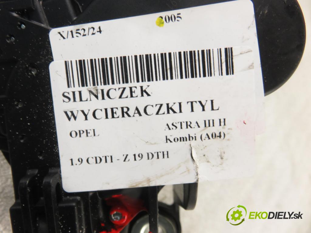 OPEL ASTRA H Kombi (A04) KOMBI 2005 110,00 1.9 CDTI - Z 19 DTH 1910,00 motorek stěrače ZADNÍ: 13105981 ; 0390201591