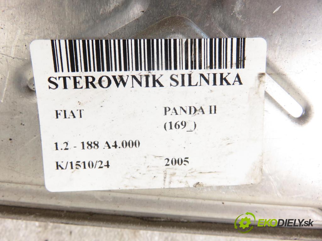 FIAT PANDA (169_) HB 2005 44,00 1.2 60 - 188 A4.000 1242,00 řídící jednotka motora 51793115 ; IAW4AFSP