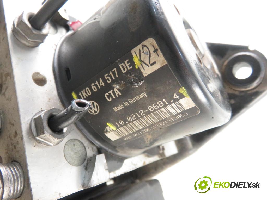 VW GOLF VI (5K1) HB 2012 77,00 1.6 TDI - CAYC 1598,00 Pumpa ABS 1K0907379BJ ; 1K0614517DE ; 10096103523 (Pumpy ABS)