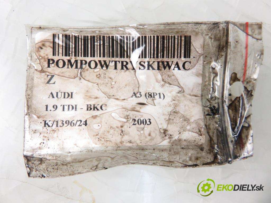 AUDI A3 (8P1) HB 2003 77,00 1.9 TDI PD 105 - BKC 1896,00 Vstrekovač 038130073AG ; 0414720215 (Vstrekovače)