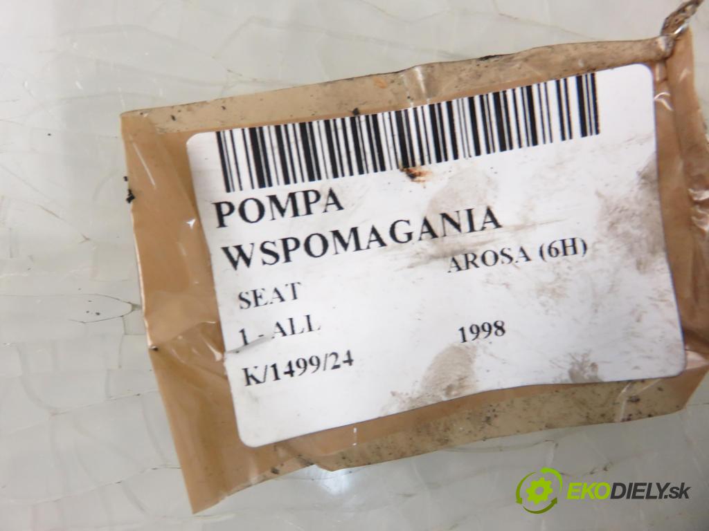 SEAT AROSA (6H) HB 1998 37,00 1.0 50 - ALL 999,00 Pumpa servočerpadlo 6N0422155E ; 26056532 (Servočerpadlá, pumpy riadenia)