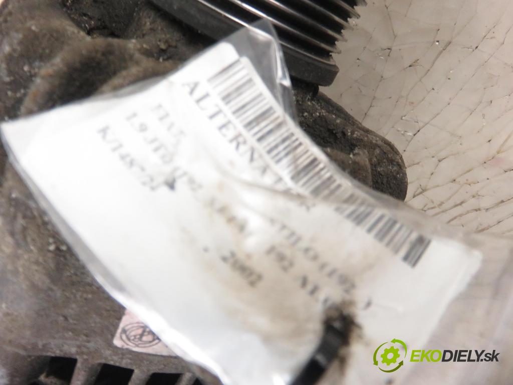 FIAT STILO (192_) HB 2002 85,00 1.9 JTD 115 - 192 A1.000 1910,00 Alternátor 46782213 ; 63321826 (Alternátory)