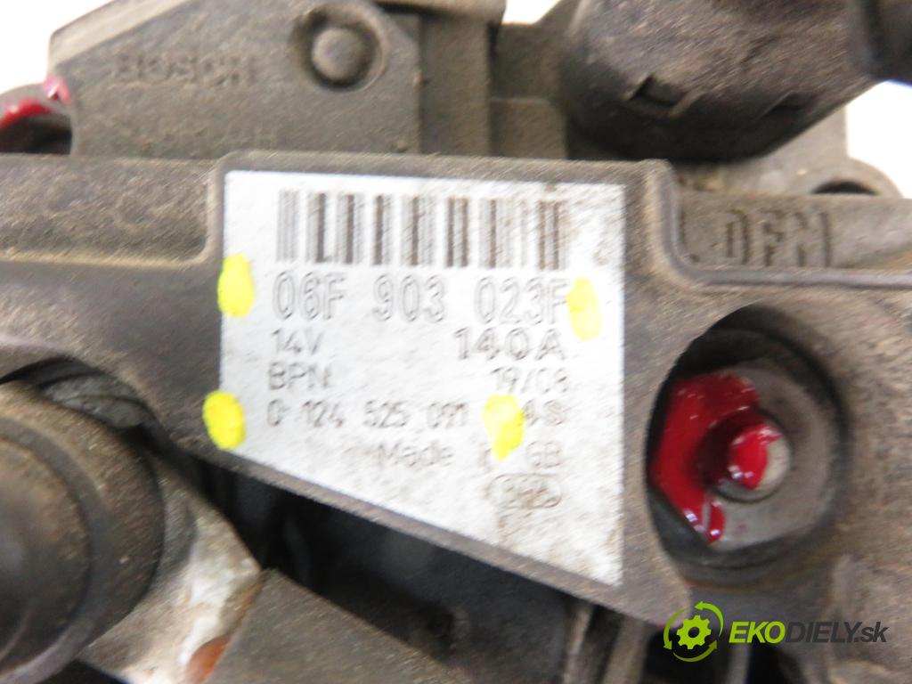 SEAT LEON (1P1) HB 2008 77,00 1.9 TDI - BLS 1896,00 Alternátor 06F903023F ; 0124525091 (Alternátory)