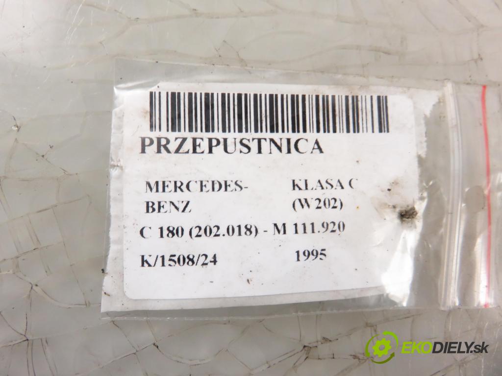 MERCEDES-BENZ KLASA C (W202) SEDAN 1995 90,00 C 180 (202.018) - M 111.920 1799,00 Škrtiaca klapka 0001419125 ; 406227121001 (Škrtiace klapky)